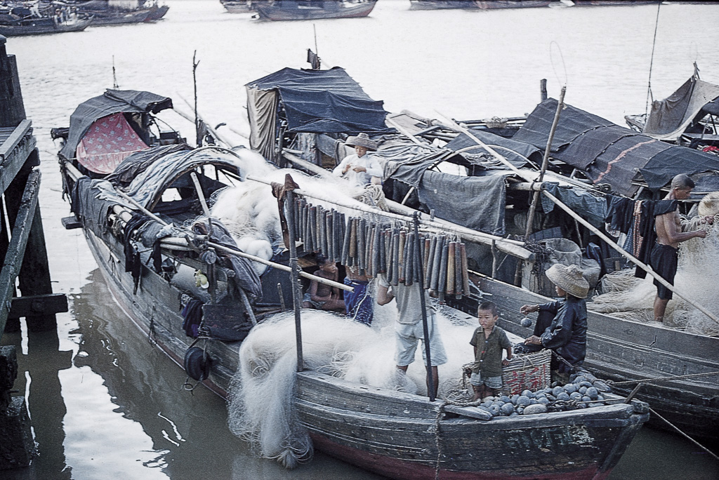 Tancares e tancareiros junto à Av. Almirante Sérgio (1960)