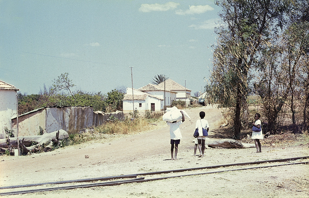 Terras Altas da Huíla – meninos, a caminho de casa (1966)