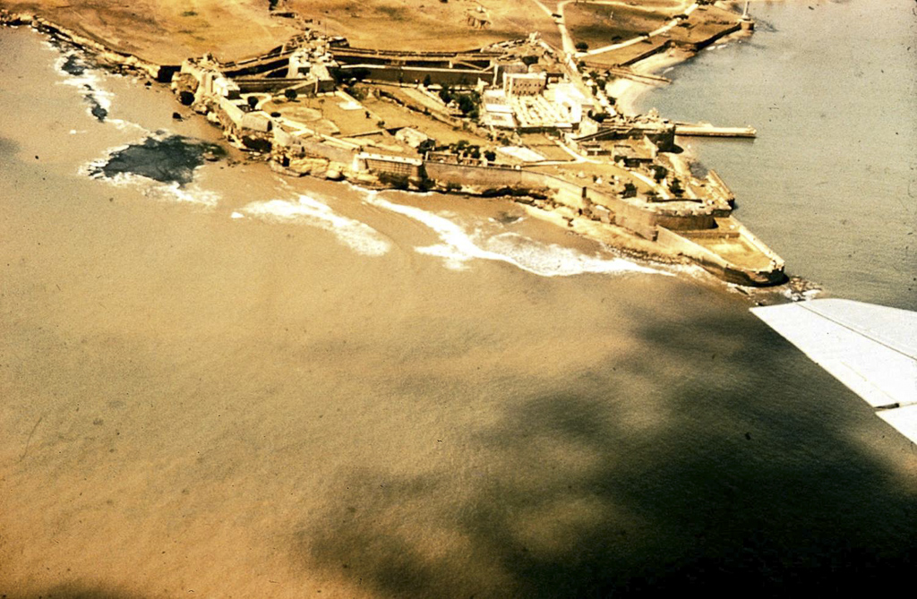 Vista aérea da impressionante Fortaleza (1956)